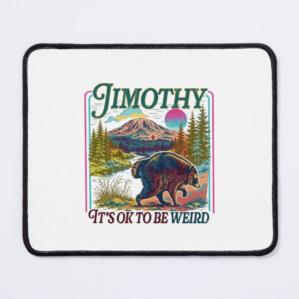 Item preview, Jimothy It's Okay to be weird retro designed and sold by pipiapett.