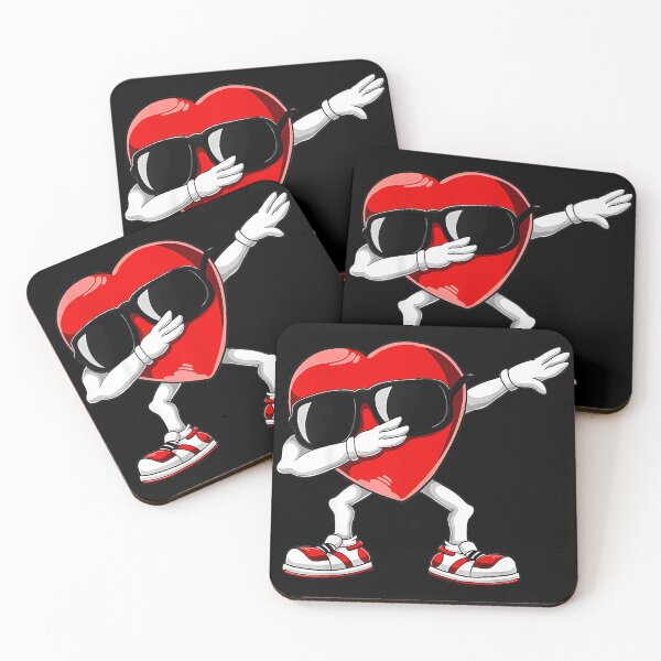 Item preview, Dabbing Heart Sunglasses Love Dance Valentine designed and sold by Hugosploosh.