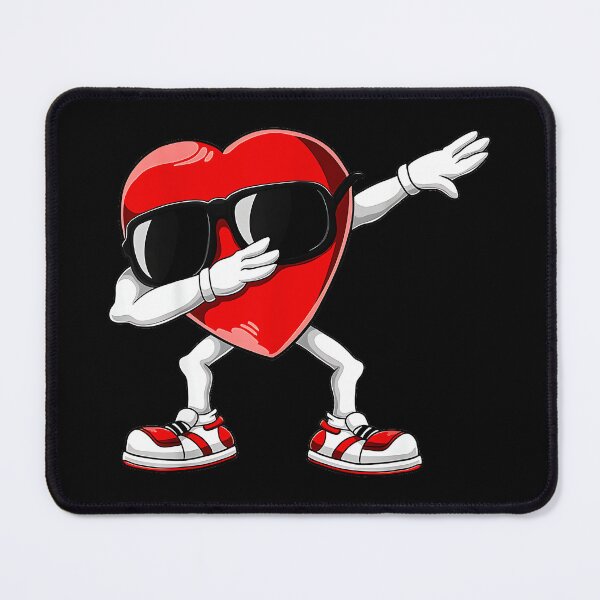 Item preview, Dabbing Heart Sunglasses Love Dance Valentine designed and sold by Hugosploosh.