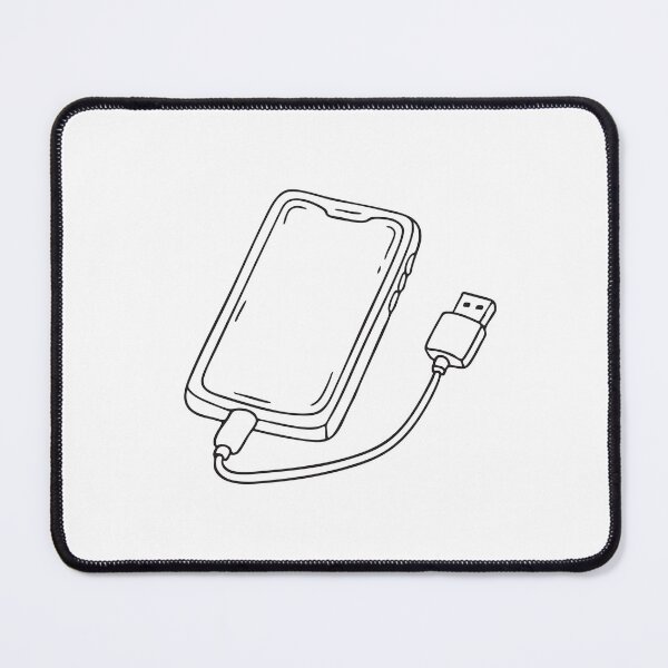 Item preview, A USB cable lying next to a phone placed on a charging dock designed and sold by rasagamastore.