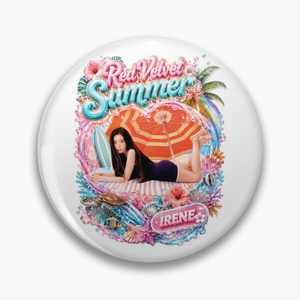 Item preview, Red Velvet Irene Velvet Summer retro beachwear beauty graphic designed and sold by Valereekmerch.
