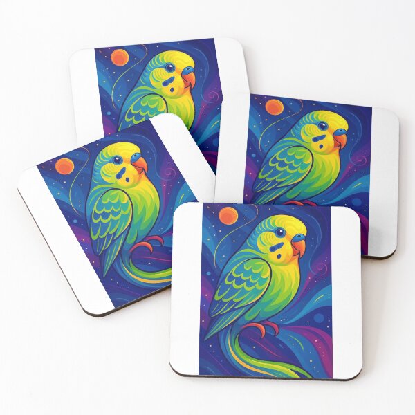 Item preview, A Starry Night Parakeet designed and sold by frankswilmeno88.
