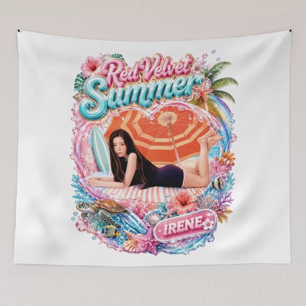 Item preview, Red Velvet Irene Velvet Summer retro beachwear beauty graphic designed and sold by Valereekmerch.