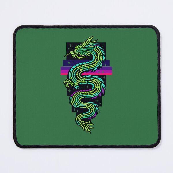 Artikelvorschau, Retrowave Circuit Dragon entworfen und verkauft von KungPowUnicorn.