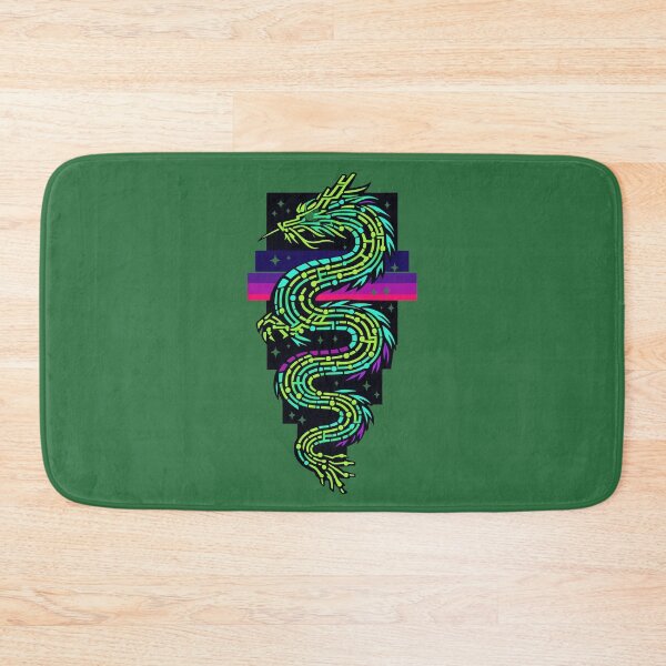 Item preview, Retrowave Circuit Dragon designed and sold by KungPowUnicorn.