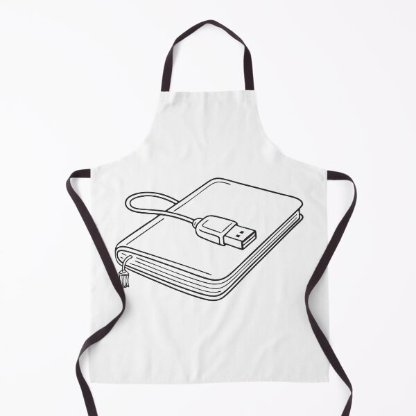 Item preview, A closed notebook with a USB cable resting on top designed and sold by rasagamastore.