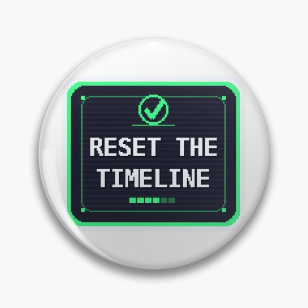 Item preview, Reset The Timeline — Funny Pixel Art Speedrunners designed and sold by One More Run.