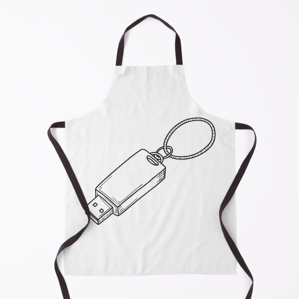 Item preview, A USB stick attached to a keyring placed on a tabletop designed and sold by rasagamastore.