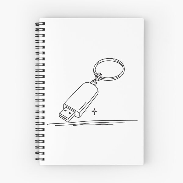 Item preview, A keychain with a USB drive lying on a table designed and sold by rasagamastore.