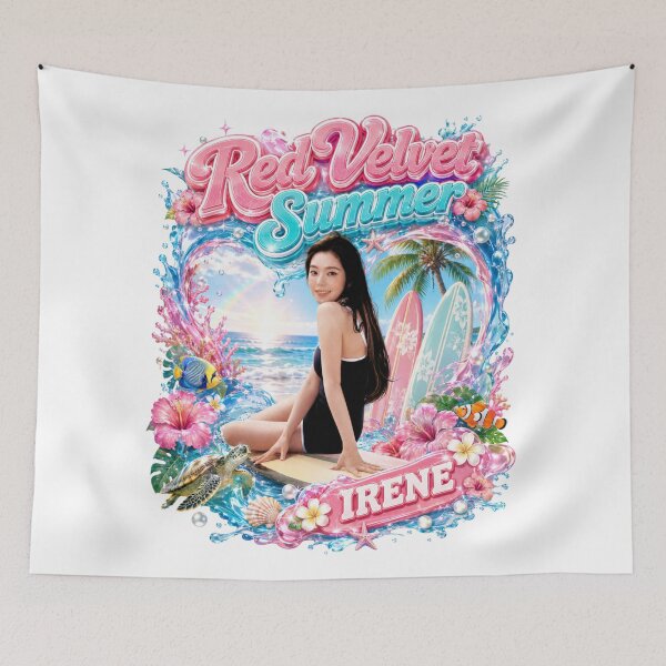Item preview, Red Velvet Irene Velvet Summer giant ocean wave surf poster designed and sold by Valereekmerch.