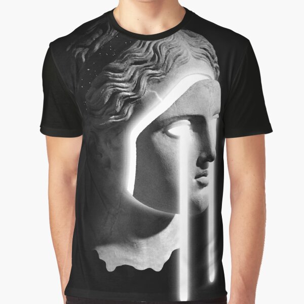 Men's Classic Statue Graphic T-shirt - Comfortable And Stylish