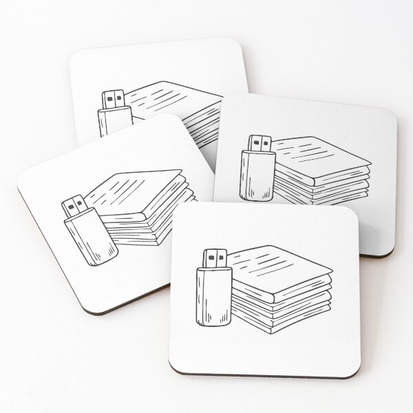 Item preview, A USB stick next to a stack of printed papers designed and sold by rasagamastore.