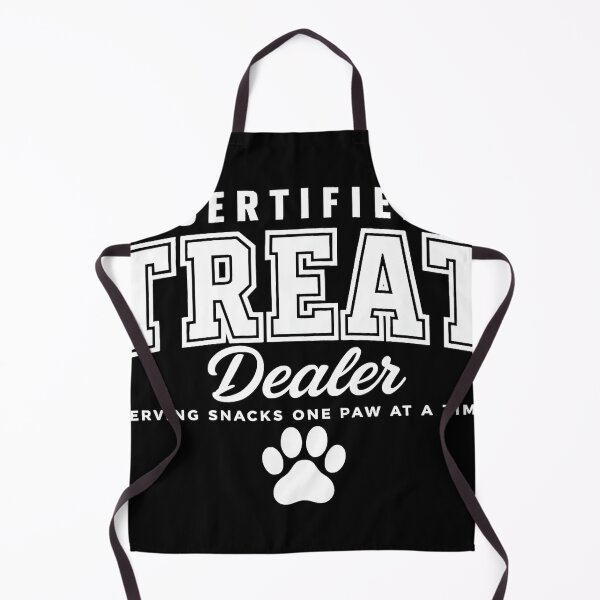 Item preview, Certified Treat Dealer Serving Snacks One Paw At A Time Dog Lover Pet Parent designed and sold by Hugosploosh.