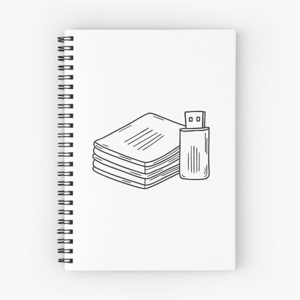 Item preview, A printed document pile with a USB drive beside it designed and sold by rasagamastore.