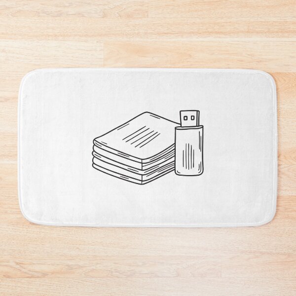 Item preview, A printed document pile with a USB drive beside it designed and sold by rasagamastore.