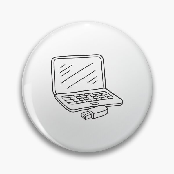 Item preview, A laptop sitting next to a USB stick designed and sold by rasagamastore.
