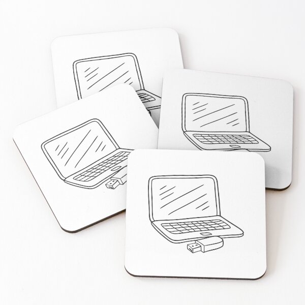 Item preview, A laptop sitting next to a USB stick designed and sold by rasagamastore.
