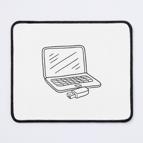 Item preview, A laptop sitting next to a USB stick designed and sold by rasagamastore.
