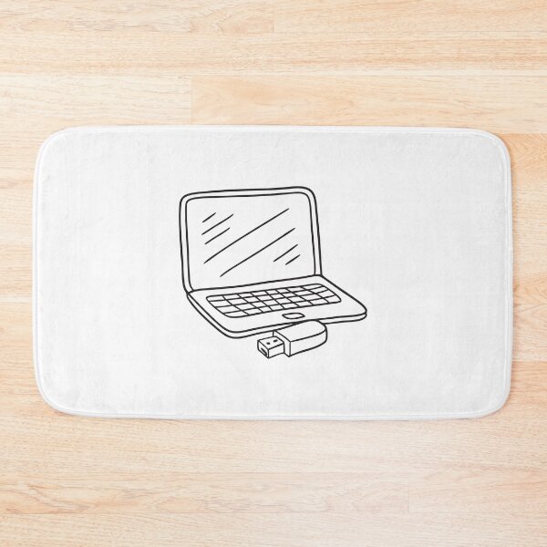 Item preview, A laptop sitting next to a USB stick designed and sold by rasagamastore.