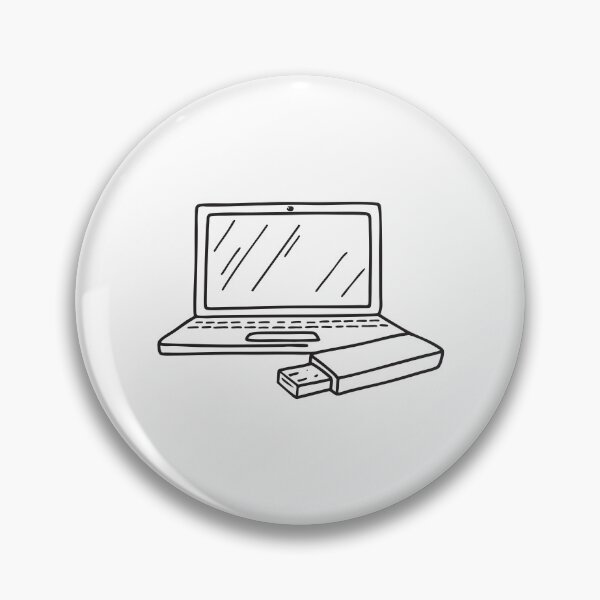 Item preview, A USB stick resting beside a laptop designed and sold by rasagamastore.
