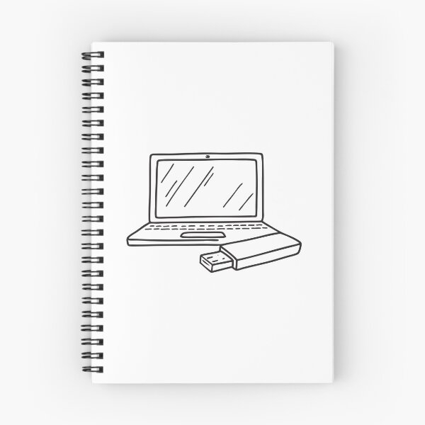 Item preview, A USB stick resting beside a laptop designed and sold by rasagamastore.