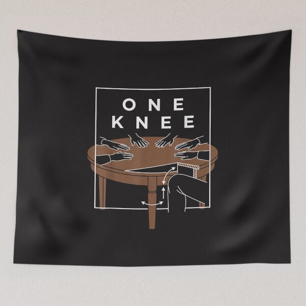 Item preview, One Knee Séance Table Tipping Diagram Paranormal Spirit Board designed and sold by kiralynstration.