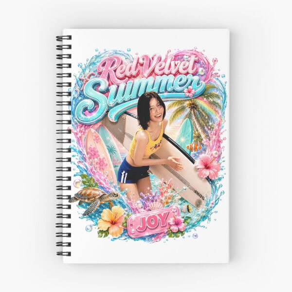Item preview, Joy Red Velvet Velvet Summer tropical surfboard queen art designed and sold by Valereekmerch.