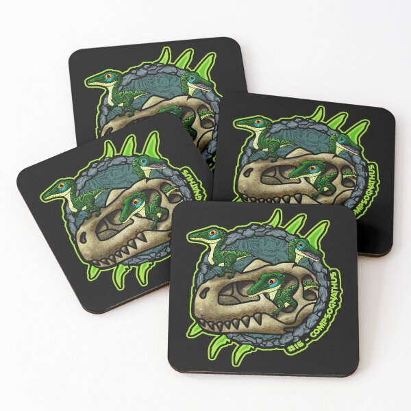 Item preview, Compsognathus | Pocket Dinosaurs #16 | Cute Chibi Dinosaur designed and sold by Grimtech Workshop.