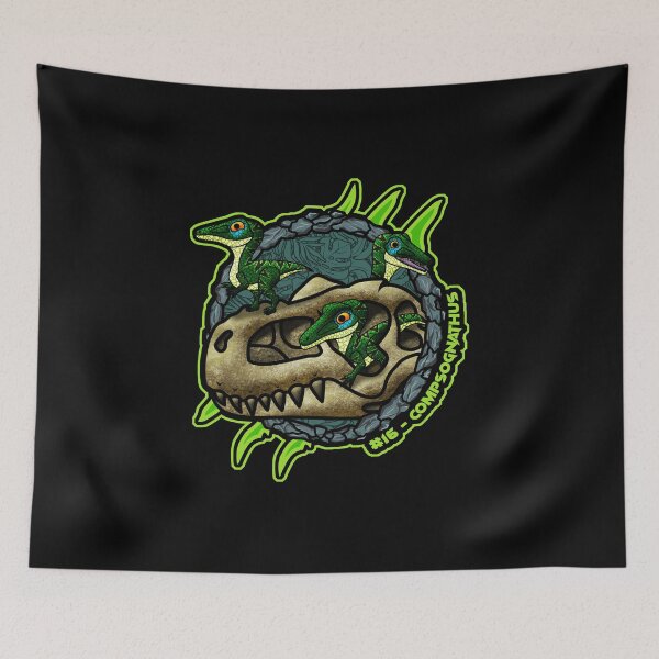 Item preview, Compsognathus | Pocket Dinosaurs #16 | Cute Chibi Dinosaur designed and sold by Grimtech Workshop.