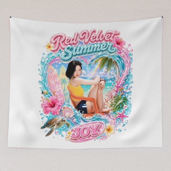 Item preview, Red Velvet Joy Velvet Summer trendy beachwear visual design designed and sold by Valereekmerch.
