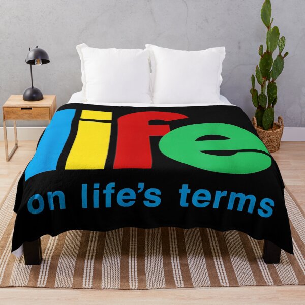 Item preview, Life On Life's Terms Personal Freedom Independence Self-Reliance Empowerment Motivation designed and sold by Hugosploosh.