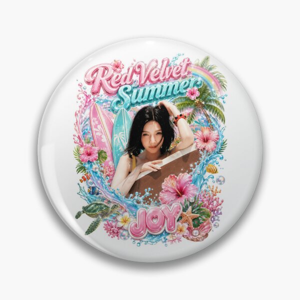 Item preview, Joy Red Velvet Velvet Summer surreal retro beach paradise print designed and sold by Valereekmerch.