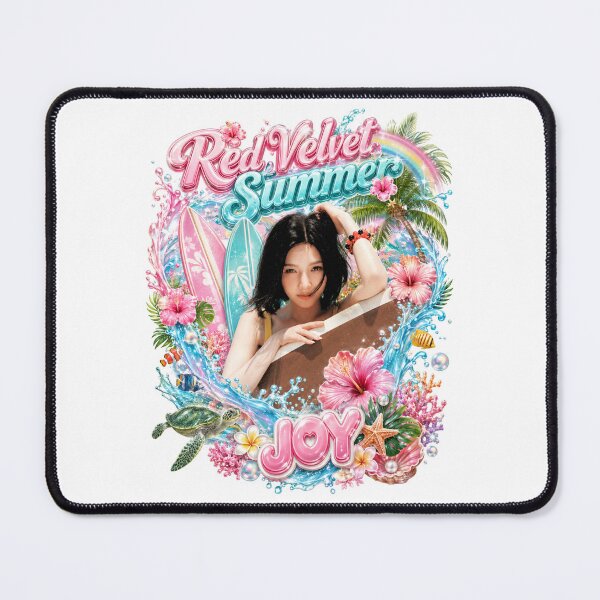Item preview, Joy Red Velvet Velvet Summer surreal retro beach paradise print designed and sold by Valereekmerch.