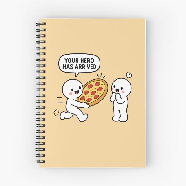 Item preview, Your Hero Has Arrived Pizza designed and sold by MonkiFlipp.