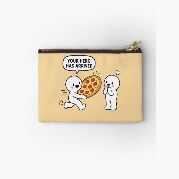 Item preview, Your Hero Has Arrived Pizza designed and sold by MonkiFlipp.