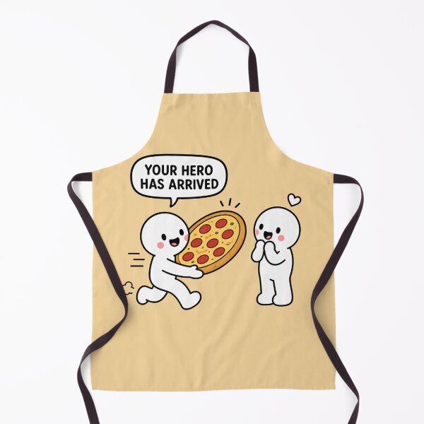 Item preview, Your Hero Has Arrived Pizza designed and sold by MonkiFlipp.