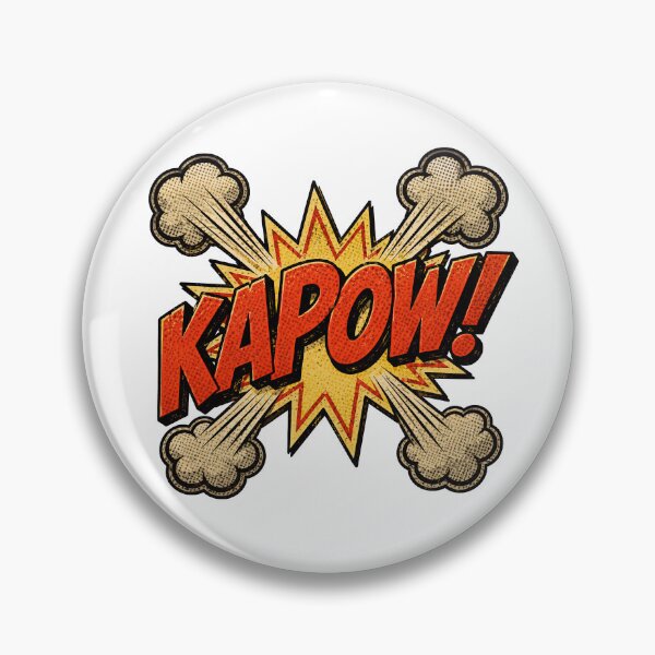 Item preview, Retro Comic Book KAPOW Explosion designed and sold by HoloHugDesigns.
