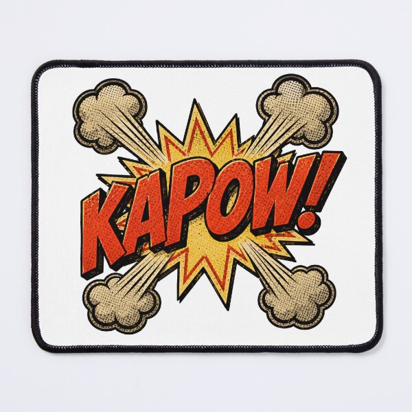 Item preview, Retro Comic Book KAPOW Explosion designed and sold by HoloHugDesigns.