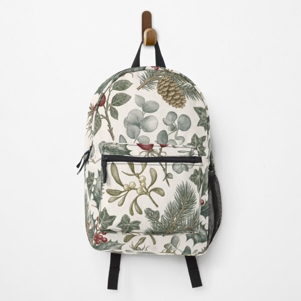 Item preview, Vintage Christmas Botanical with Holly Mistletoe and Winter Berries designed and sold by StickyGuys.
