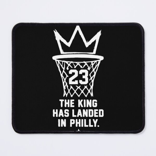 Item preview, Lebron Sixers 23 the king has landed in philly designed and sold by Thudesign85.