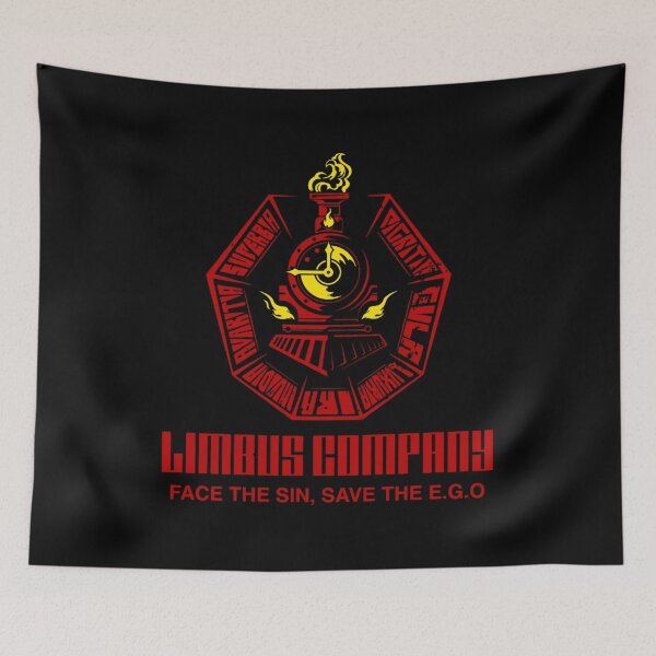 Item preview, limbus company logo – sin train emblem fan art for gamers &amp; anime fans designed and sold by PixelLoot.
