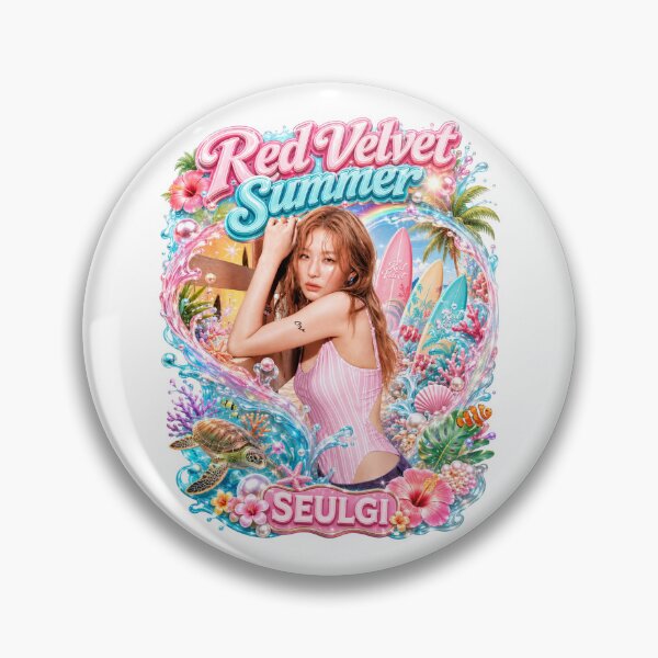 Item preview, Red Velvet Seulgi Velvet Summer retro summer fit visual art designed and sold by Valereekmerch.