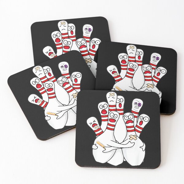 Item preview, Funny Injured Bowling Pins Bowler Humor designed and sold by Hugosploosh.