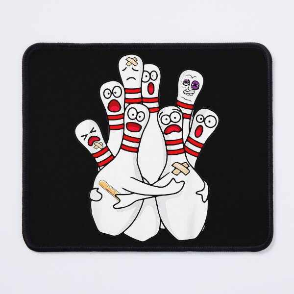 Item preview, Funny Injured Bowling Pins Bowler Humor designed and sold by Hugosploosh.