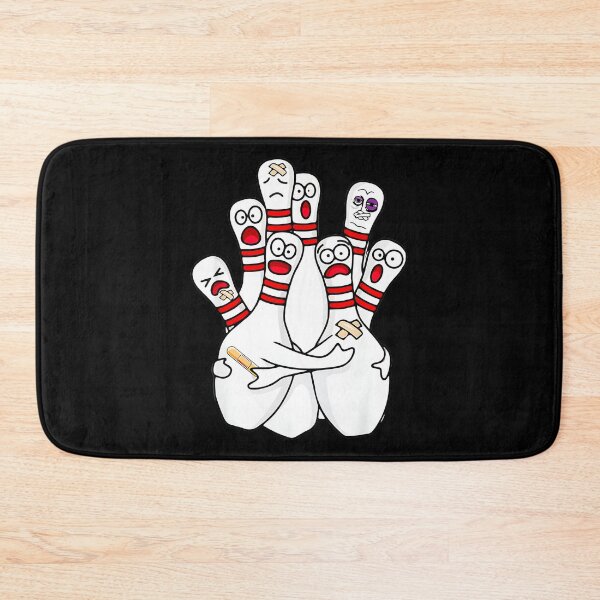 Item preview, Funny Injured Bowling Pins Bowler Humor designed and sold by Hugosploosh.