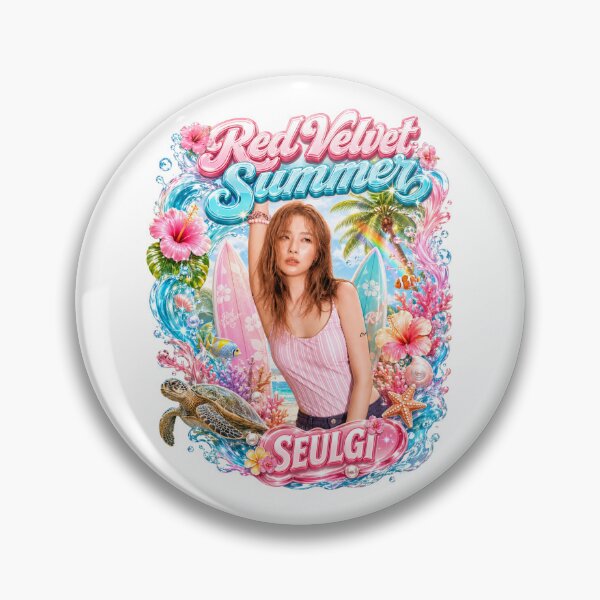 Artikelvorschau, Seulgi Velvet Sommer lebendige Blumen-Ozeanwellen-Collage entworfen und verkauft von Valereekmerch.