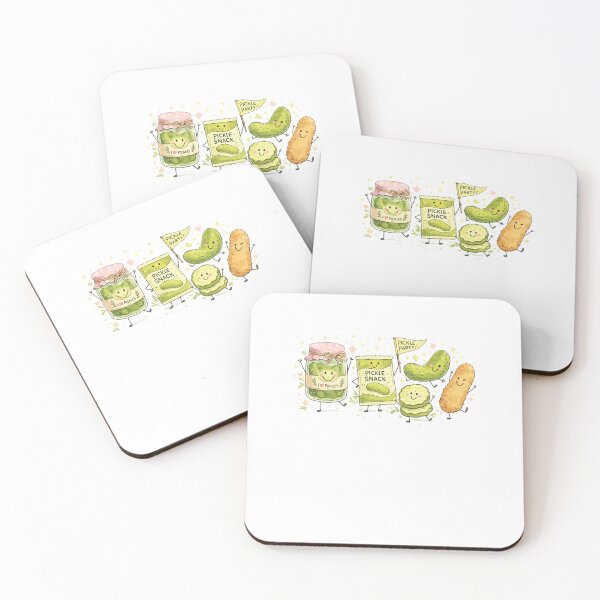 Item preview, Cute Pickle Party Kawaii Pickle Snack Funny Pickle Lover Food designed and sold by kiralynstration.