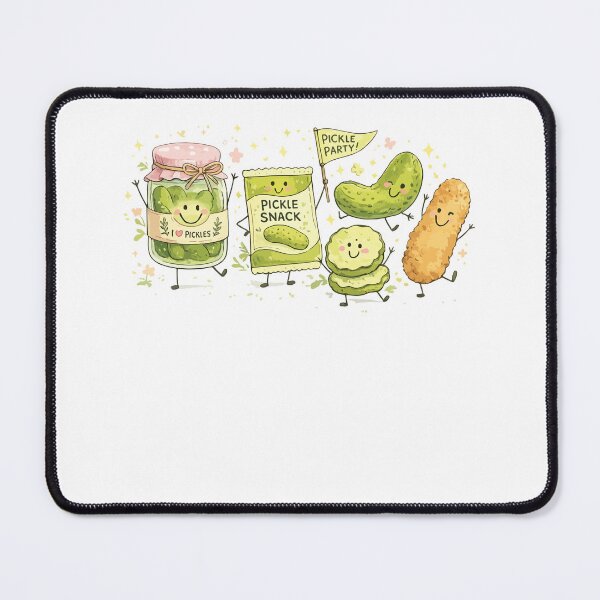Item preview, Cute Pickle Party Kawaii Pickle Snack Funny Pickle Lover Food designed and sold by kiralynstration.