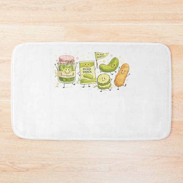 Item preview, Cute Pickle Party Kawaii Pickle Snack Funny Pickle Lover Food designed and sold by kiralynstration.