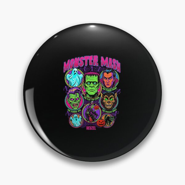 Item preview, Monster Mash Retro Halloween designed and sold by pipiapett.